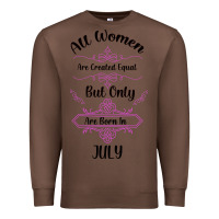 Chestnut all women are created equal but only the smartest are born in july bla Premium Sweatshirt - Bettercallsaul