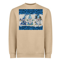 Snowy Christmas Gnomes Heavyweight Sweatshirt | Teevron