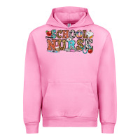 Fuchsia Pink school nurse Urban Hoodie - OliviaCreatesArt