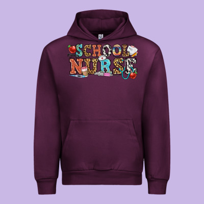 School Nurse Urban Hoodie Designed By Oliviacreatesart