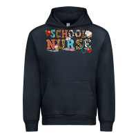 Navy school nurse Urban Hoodie - OliviaCreatesArt