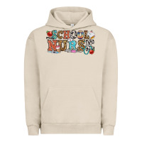 Pigment French Oak school nurse Urban Hoodie - OliviaCreatesArt