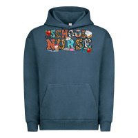 Pigment Midnight Navy school nurse Urban Hoodie - OliviaCreatesArt