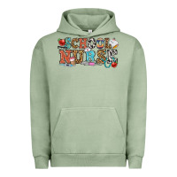 Pigment Oil Green school nurse Urban Hoodie - OliviaCreatesArt