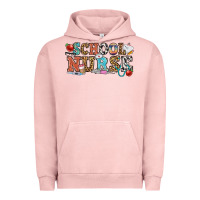 Pigment Salmon school nurse Urban Hoodie - OliviaCreatesArt