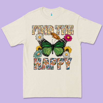 Kind The Happy Premium Tee Designed By Cowhidedigitalart