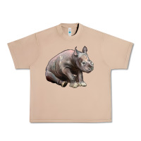 Burro Baby Rhino Illustrations Urban Heavy Tee - LillyAllenDesigns