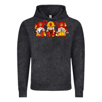 Vintage Black firefighter gnomes Vintage Hoodie - Artiststas