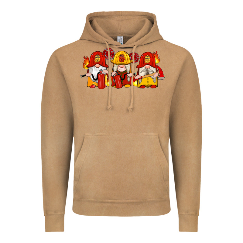 Firefighter Gnomes Vintage Hoodie by Artiststas | Teevron