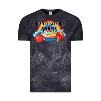 Cloud Black back to school hello second grade 3200x2400 Vintage Tee - AdoDesignShop