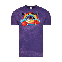 Cloud Purple back to school hello second grade 3200x2400 Vintage Tee - AdoDesignShop