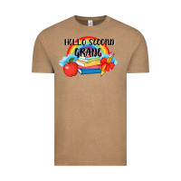 Vintage Coffee back to school hello second grade 3200x2400 Vintage Tee - AdoDesignShop