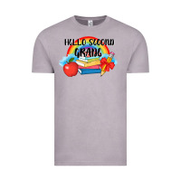 Vintage Zinc back to school hello second grade 3200x2400 Vintage Tee - AdoDesignShop