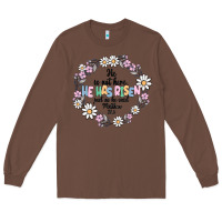 Chestnut he has risen Long Sleeve Tee - MaliasSmallBusiness