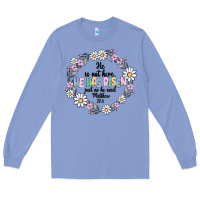 Colony Blue he has risen Long Sleeve Tee - MaliasSmallBusiness