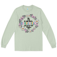 Matcha he has risen Long Sleeve Tee - MaliasSmallBusiness