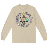 Mushroom he has risen Long Sleeve Tee - MaliasSmallBusiness