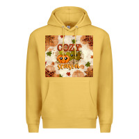 Antique Gold Fall Cozy Season Premium Hoodie - texasbilliewilder
