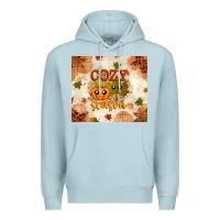Blue Mist Fall Cozy Season Premium Hoodie - texasbilliewilder