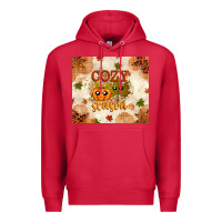 Cardinal Fall Cozy Season Premium Hoodie - texasbilliewilder