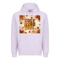 Lilac Fall Cozy Season Premium Hoodie - texasbilliewilder