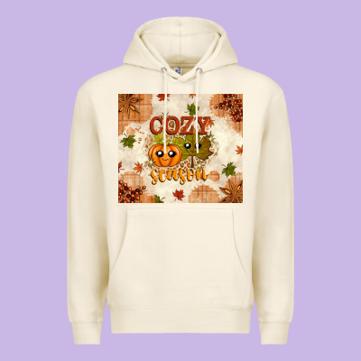 Fall Cozy Season Premium Hoodie Designed By Texasbilliewilder