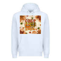 White Fall Cozy Season Premium Hoodie - texasbilliewilder