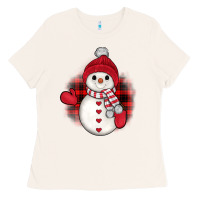 Bone snowman christmas Ladies Tee - JahusDesignShop