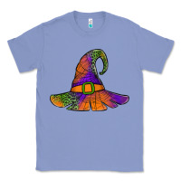 Colony Blue Spider Web Witch Hat Classic Tee - Jasminsmagicworld
