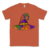 Copper Spider Web Witch Hat Classic Tee - Jasminsmagicworld