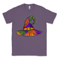 Lavender Spider Web Witch Hat Classic Tee - Jasminsmagicworld