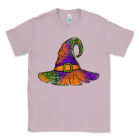 Lilac Spider Web Witch Hat Classic Tee - Jasminsmagicworld