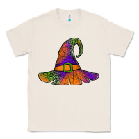Natural Spider Web Witch Hat Classic Tee - Jasminsmagicworld
