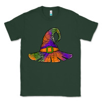 Sports Green Spider Web Witch Hat Classic Tee - Jasminsmagicworld