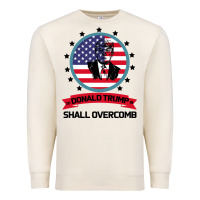 Sandshell DONALD TRUMP 2016 WE SHALL OVERCOMB Premium Sweatshirt - Bettercallsaul