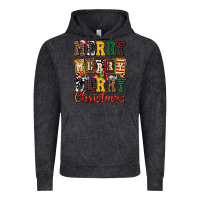 Vintage Black merry merry merry christmas ado Vintage Hoodie - AdoDesignShop