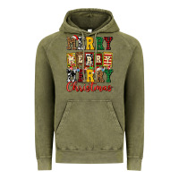 Vintage Olive merry merry merry christmas ado Vintage Hoodie - AdoDesignShop