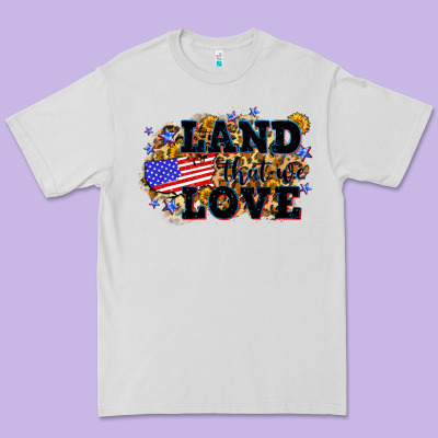 Land That We Love 4th Of July Premium Tee Designed By Neo Western