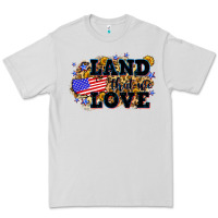 Dove Grey Land that we love 4th of July Premium Tee - Neo Western
