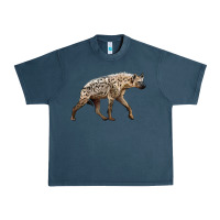 Midnight Navy hyena Urban Heavy Tee - LillyAllenDesigns