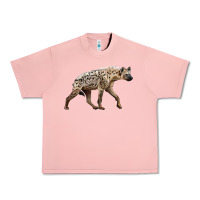 Salmon hyena Urban Heavy Tee - LillyAllenDesigns