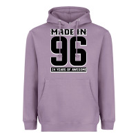 Lavender Made In 96 24 Years Of Awesome Heavyweight Hoodie - Bettercallsaul