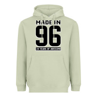 Matcha Made In 96 24 Years Of Awesome Heavyweight Hoodie - Bettercallsaul