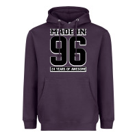 Plum Made In 96 24 Years Of Awesome Heavyweight Hoodie - Bettercallsaul