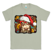 Matcha Christmas Cow Classic Tee - LillyAllenDesigns