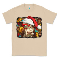 Mushroom Christmas Cow Classic Tee - LillyAllenDesigns