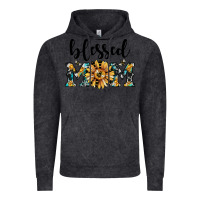 Vintage Black blessed mom Vintage Hoodie - JahusDesignShop