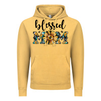 Vintage Mustard blessed mom Vintage Hoodie - JahusDesignShop