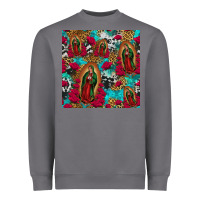 Storm lady of guadalupe western seamless Heavyweight Sweatshirt - Jasminsmagicworld