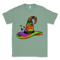 Sage Witch Hat With Spiders Classic Tee - Jasminsmagicworld